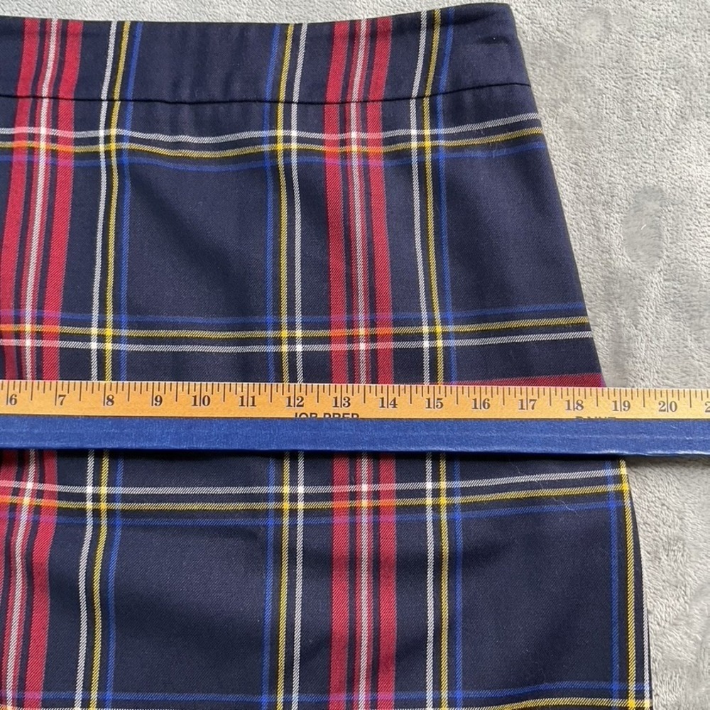 Talbots NWT Woman's Size 4 Trendy Stewart Tartan Plaid A-Line Wool-Blend Skirt - Picture 9 of 13